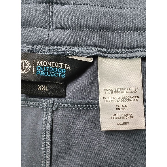 Mondetta Outdoor Project Women's Athletic Leggings Blue Size XXL - Picture 2 of 8